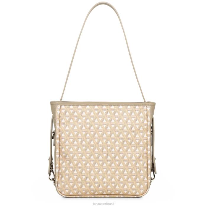 mulheres Lancaster Paris bege m ícone de bolsa balde RBF43306