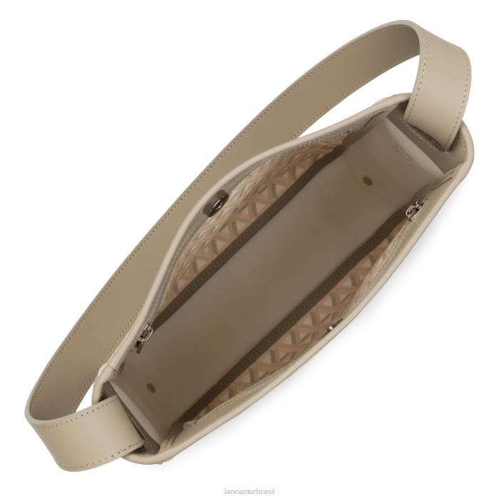 mulheres Lancaster Paris bege m ícone de bolsa balde RBF43306