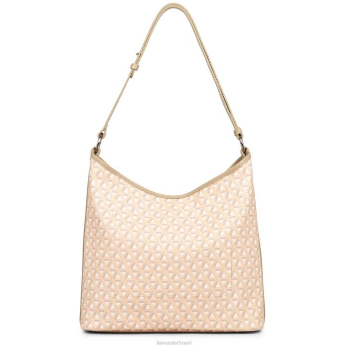 mulheres Lancaster Paris bege saco de balde ícone RBF44538