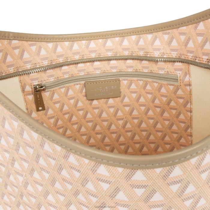 mulheres Lancaster Paris bege saco de balde ícone RBF44538