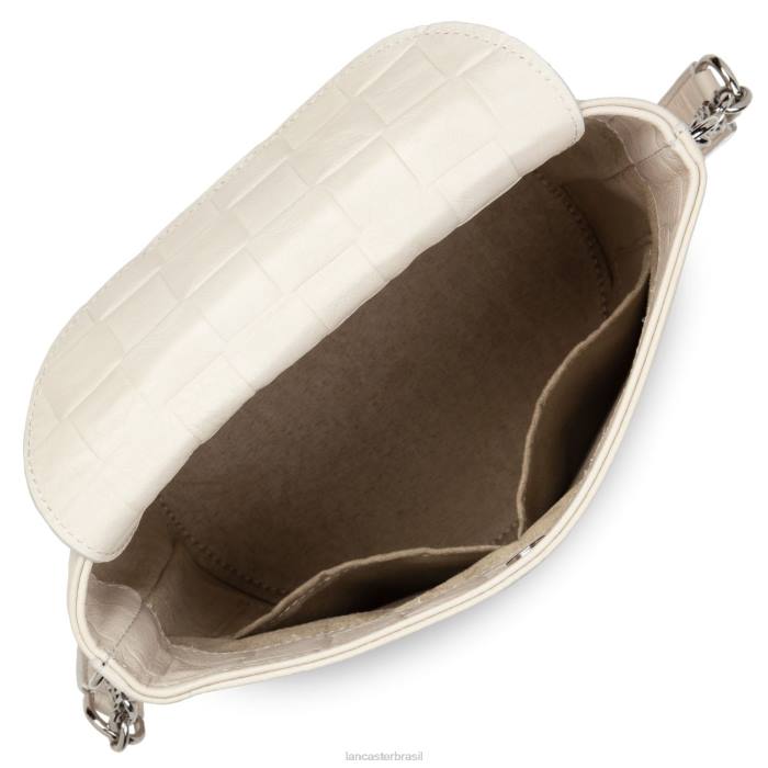 mulheres Lancaster Paris cru bolsa bucket gaufre RBF44402