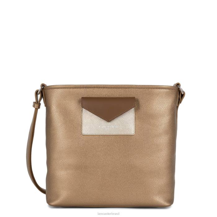 mulheres Lancaster Paris cuivre-champanhe-vison bolsa balde maya RBF44002