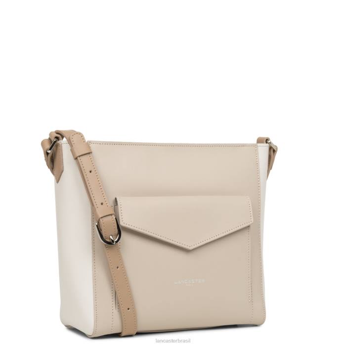 mulheres Lancaster Paris galet rose-cru-nude bolsa bucket lisa RBF44283