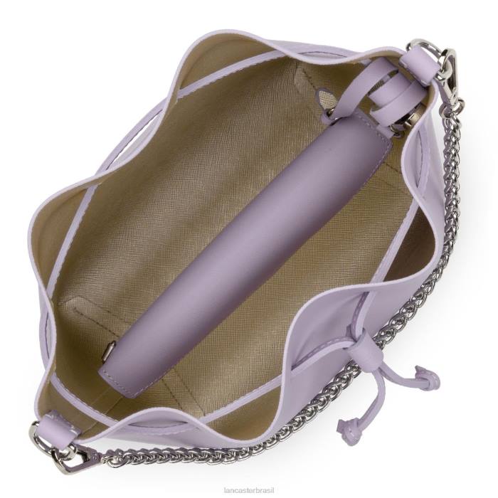 mulheres Lancaster Paris lilas-em-champanhe bolsa bucket pequena pur & element city RBF4522