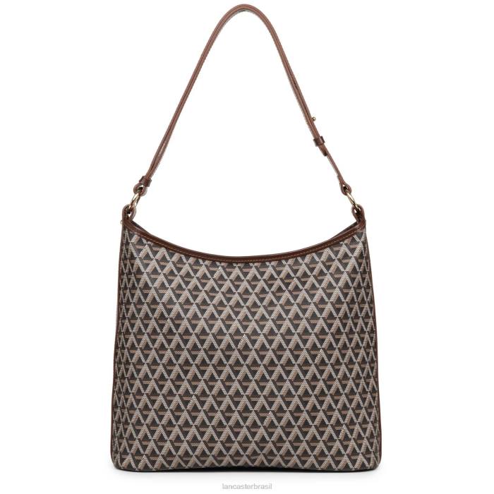mulheres Lancaster Paris marrom saco de balde ícone RBF44536