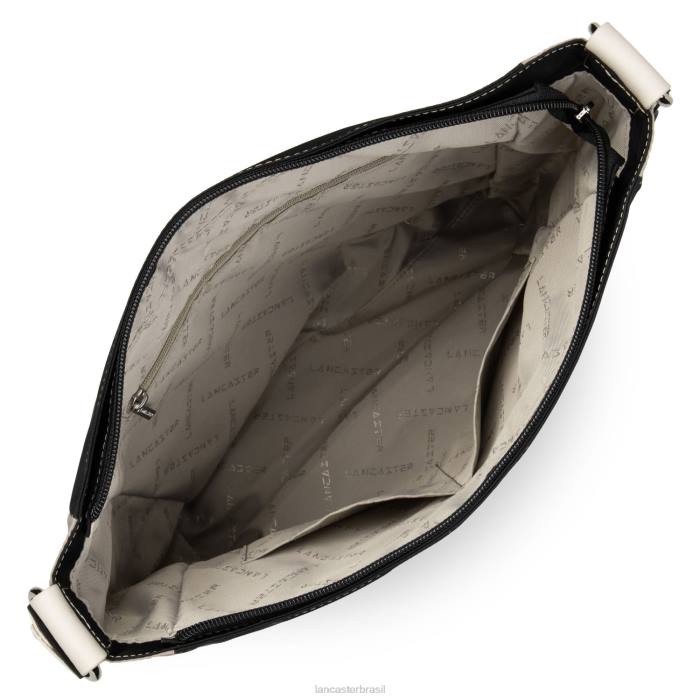 mulheres Lancaster Paris noir-galet bolsa bucket básica esportiva RBF44085