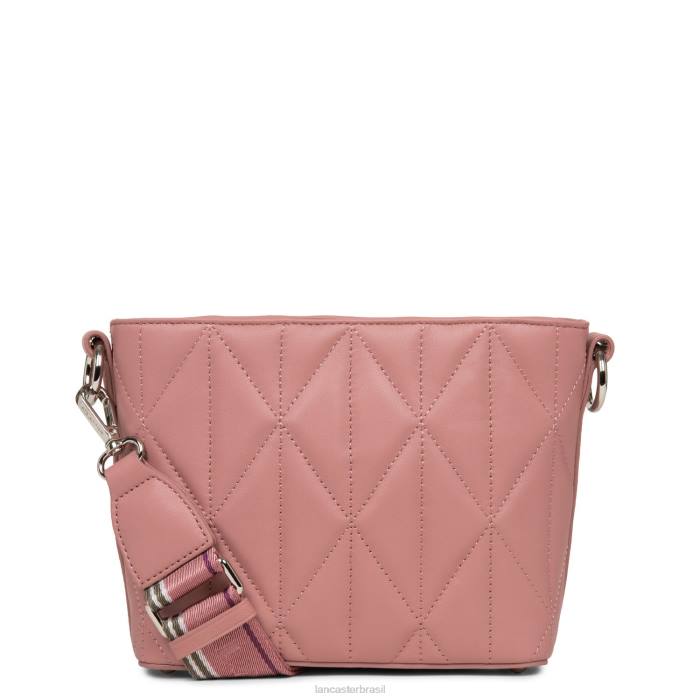 mulheres Lancaster Paris rosa cender bucket bag parisienne matelassê RBF44315