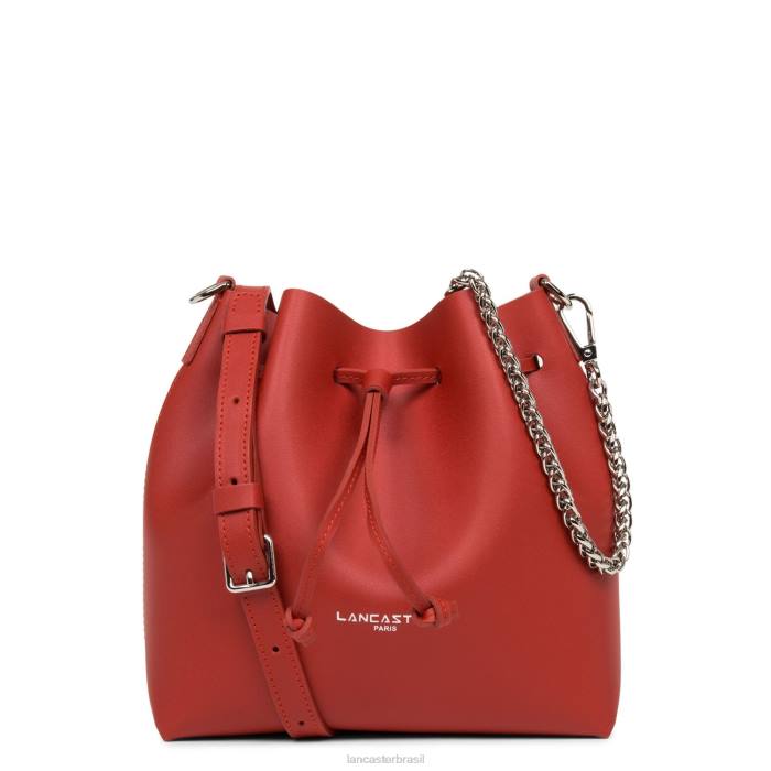 mulheres Lancaster Paris rouge com champanhe bolsa bucket pequena pur & element city RBF4518